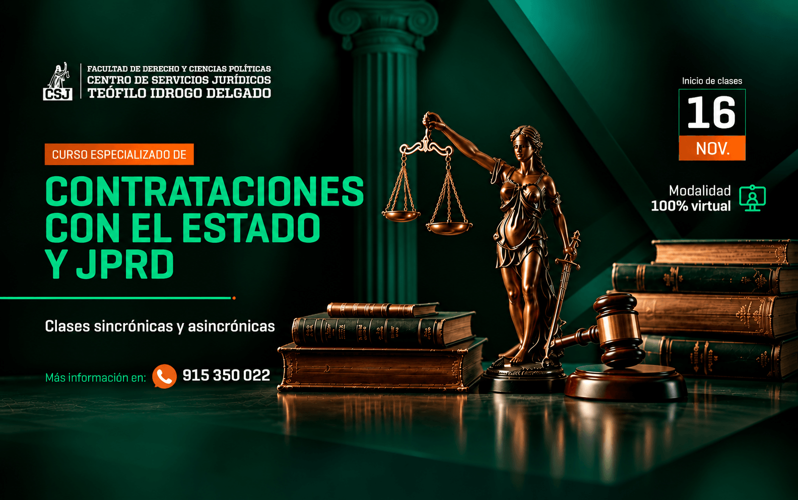 ESPECIALIZACIÓN DE CONTRATACIONES CON EL ESTADO Y JPRD